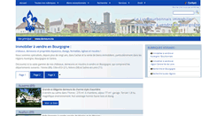 Desktop Screenshot of immobilier-bourgogne.biz